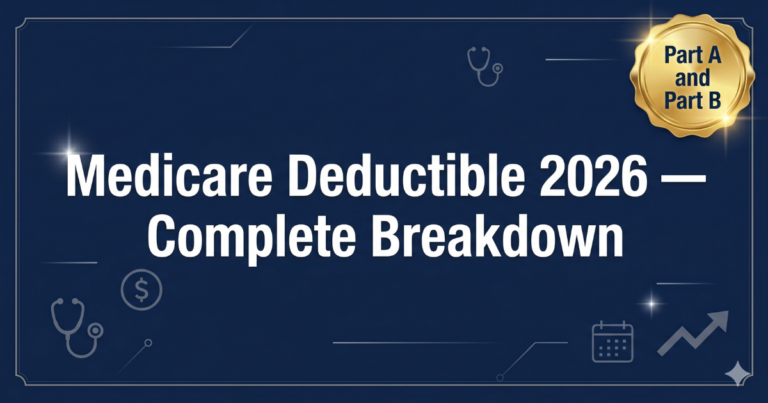medicare deductible 2026 complete breakdown part a and part b