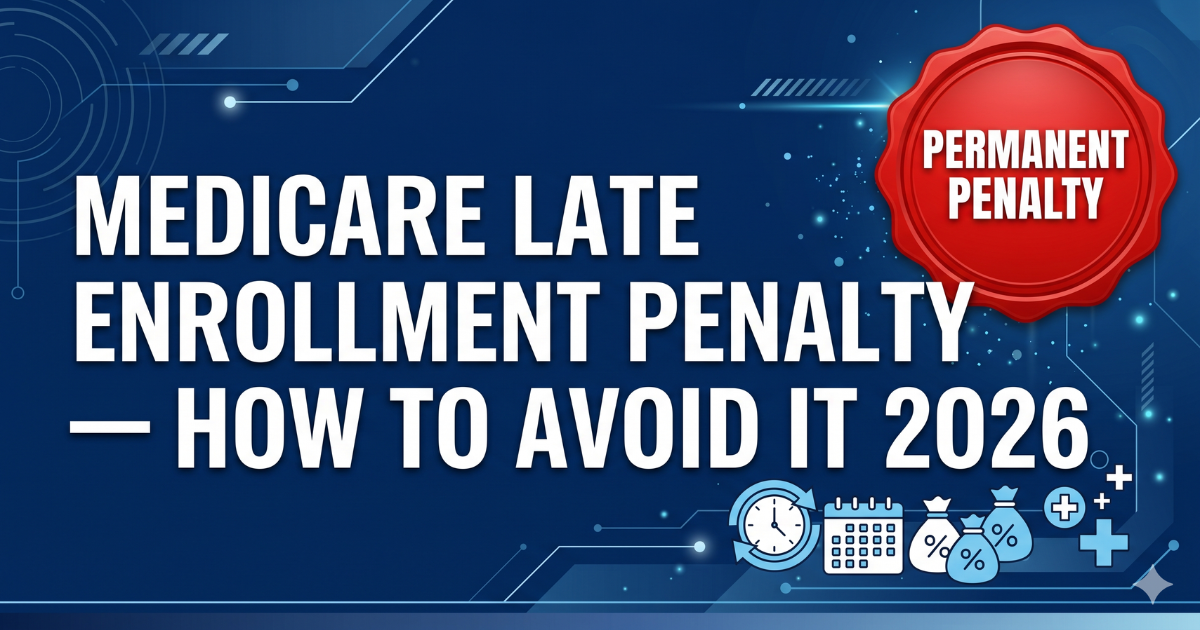 medicare late enrollment penalty how to avoid it 2026