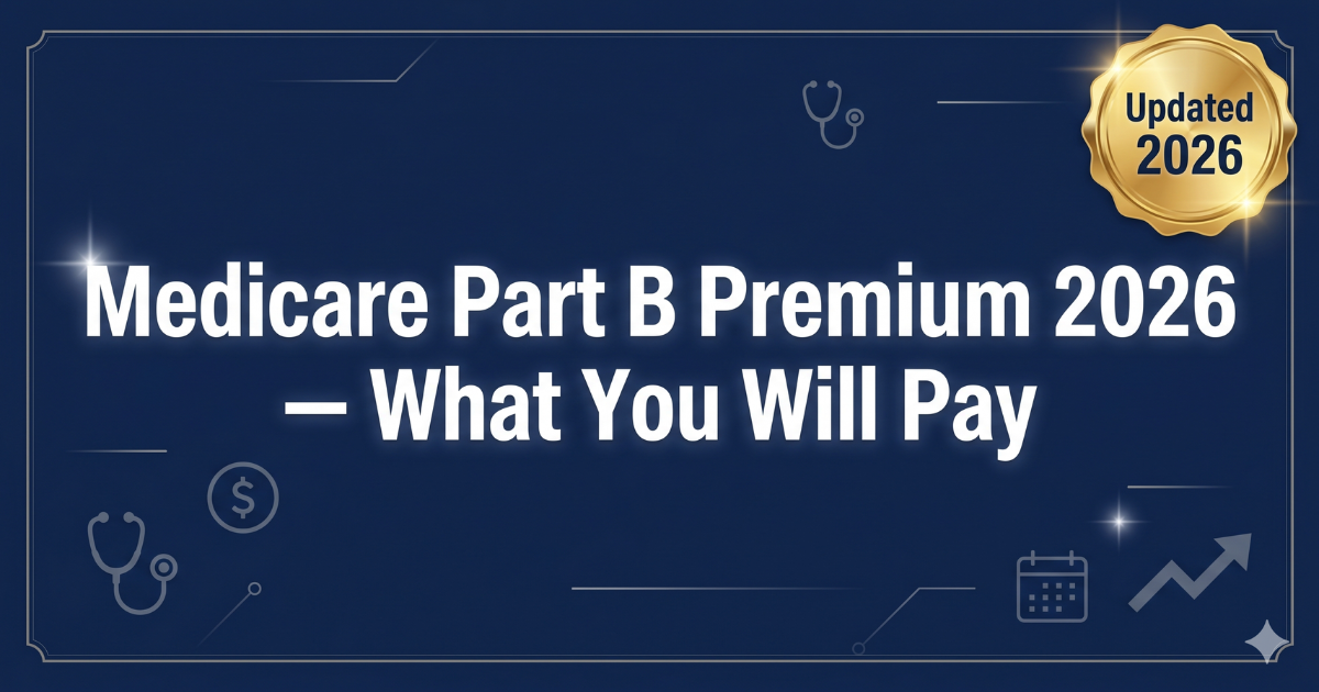 medicare part b premium 2026 what you will pay complete guide