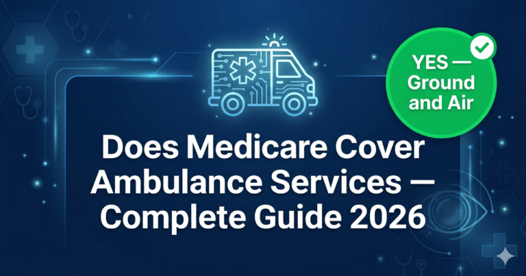 does medicare cover ambulance services complete guide 2026