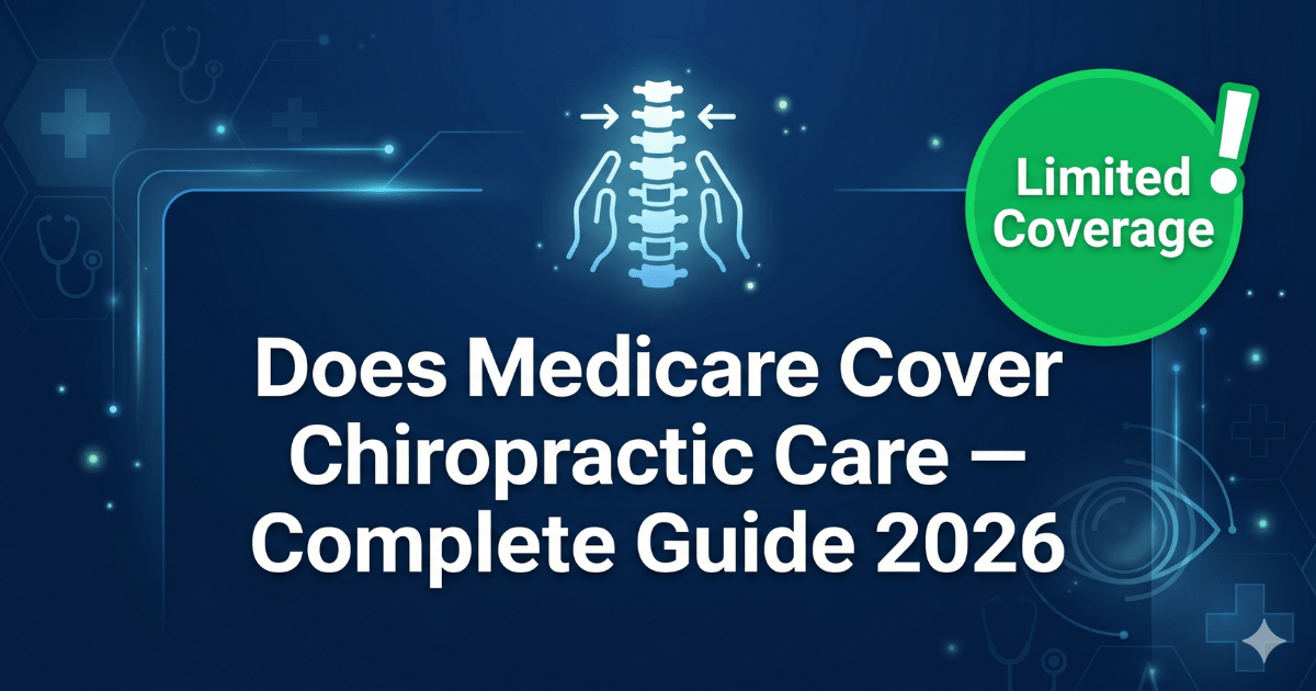 does medicare cover chiropractic care complete guide 2026