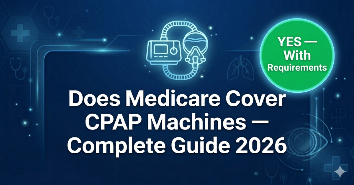 does medicare cover cpap machines complete guide 2026