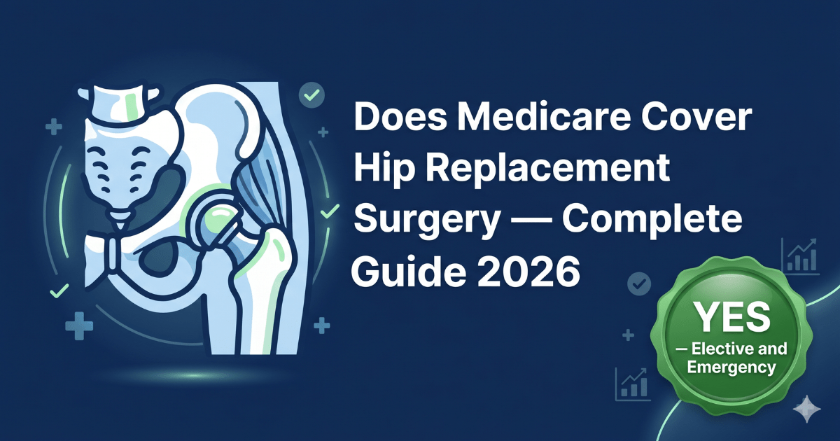 does medicare cover hip replacement surgery complete guide 2026