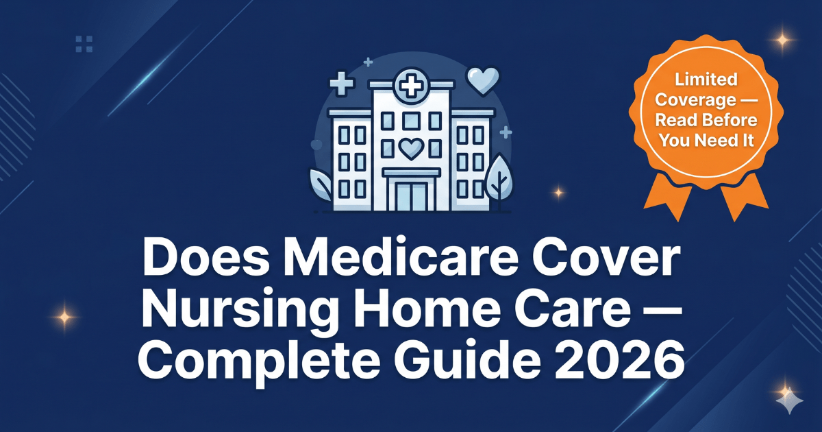 does medicare cover nursing home care complete guide 2026