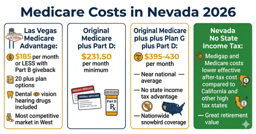 medicare costs nevada 2026 best medicare plans las vegas advantage medigap