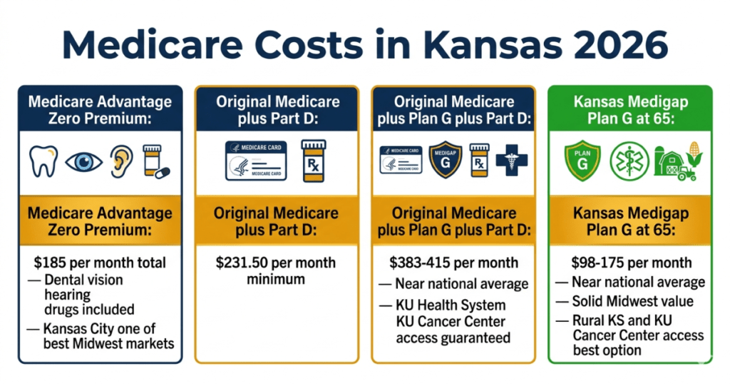 medicare costs kansas 2026 best medicare plans kansas city advantage medigap