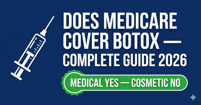 does medicare cover botox complete guide 2026 medical vs cosmetic