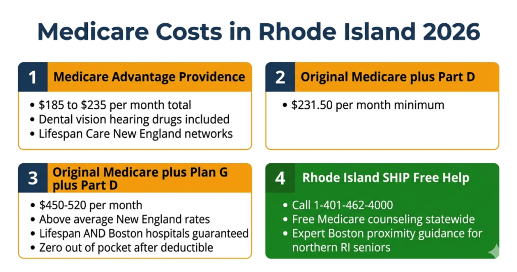 medicare costs rhode island 2026 best medicare plans advantage medigap plan g