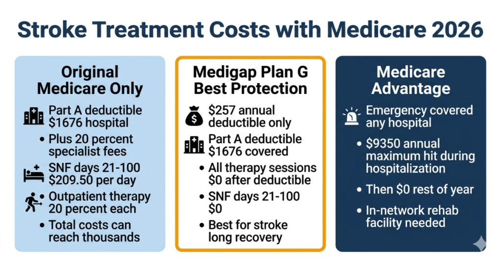 How Much Does Stroke Treatment Cost with Medicare in 2026?