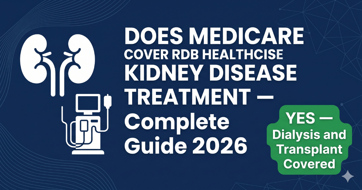 does medicare cover kidney disease treatment complete guide 2026