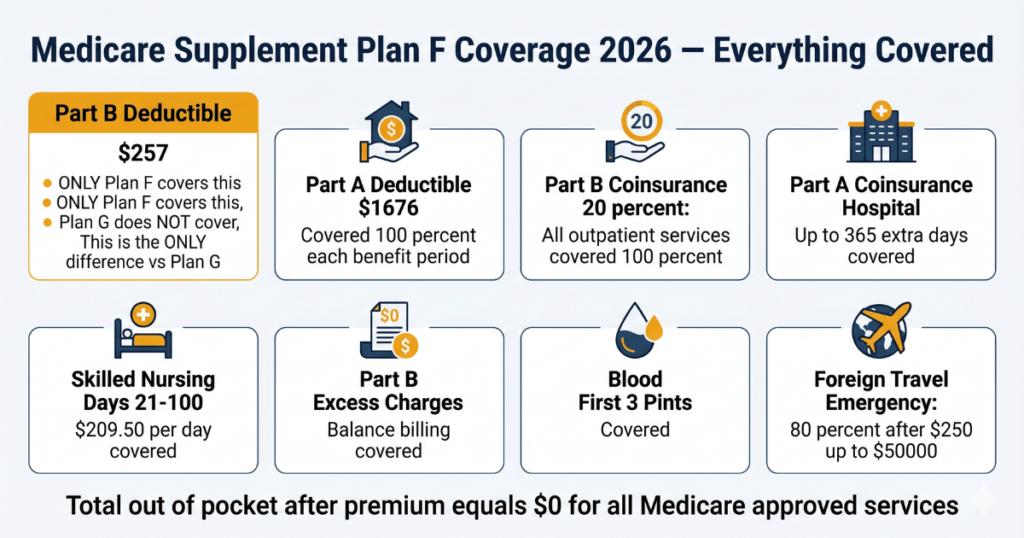 medicare supplement plan f coverage 2026 everything covered complete list