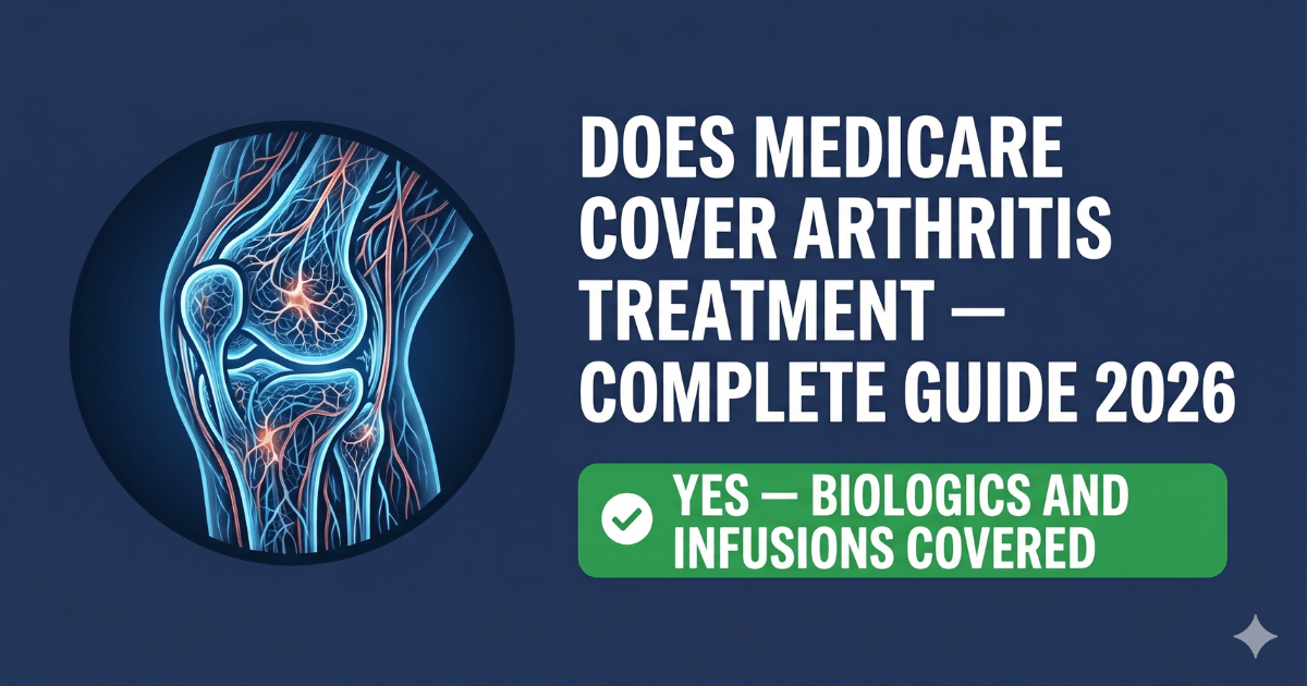does medicare cover arthritis treatment complete guide 2026