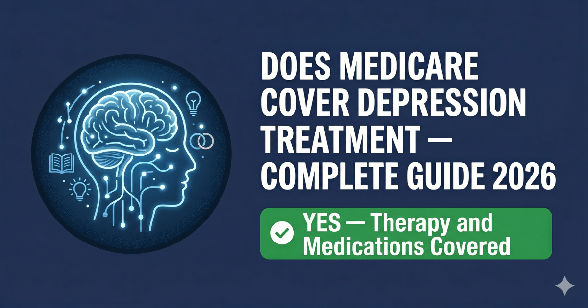 does medicare cover depression treatment complete guide 2026