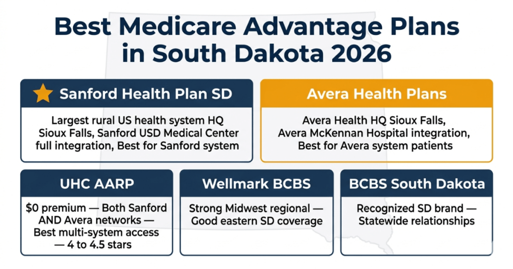 Best Medicare Advantage Plans in South Dakota 2026
