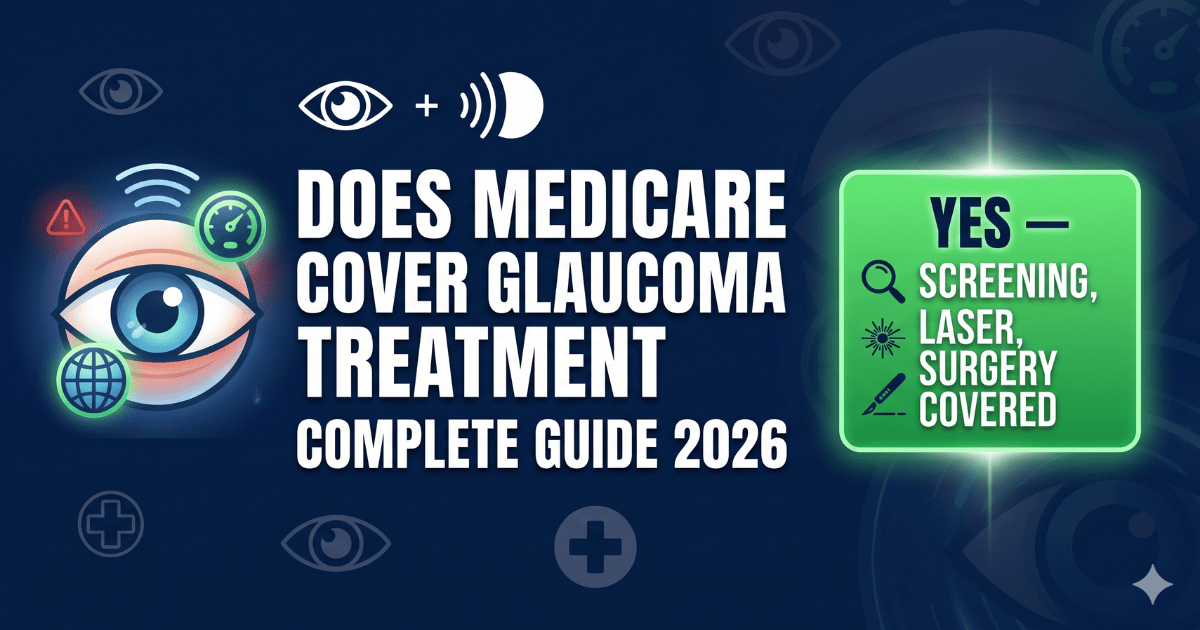 does medicare cover glaucoma treatment complete guide 2026