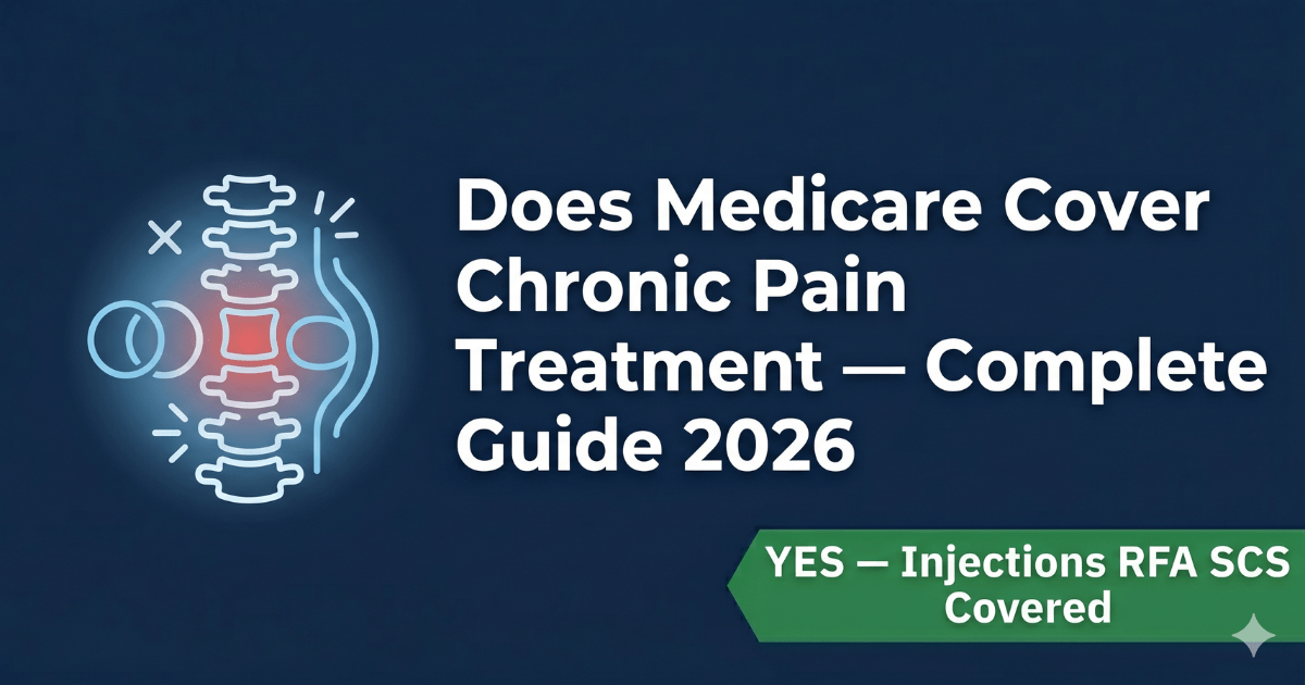 does medicare cover chronic pain treatment complete guide 2026