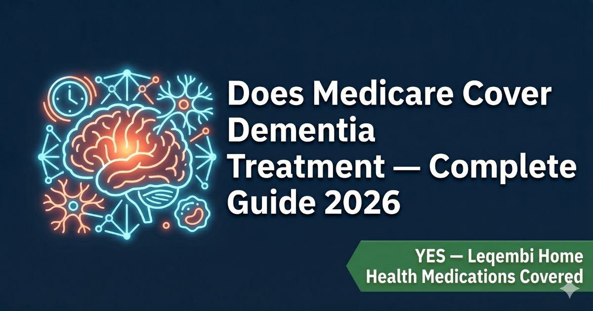 does medicare cover dementia treatment complete guide 2026