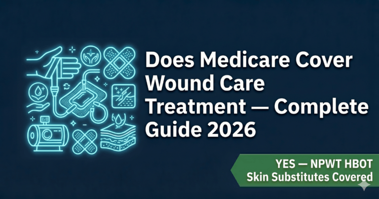 does medicare cover wound care treatment complete guide 2026
