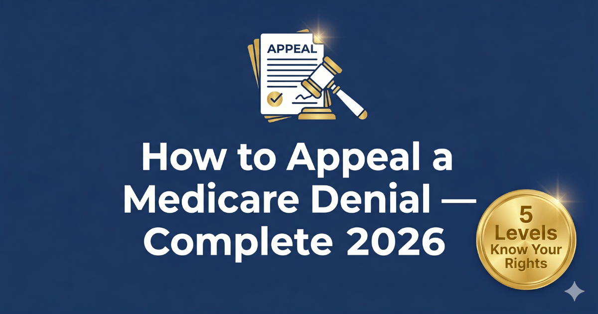 how to appeal a medicare denial complete guide 2026