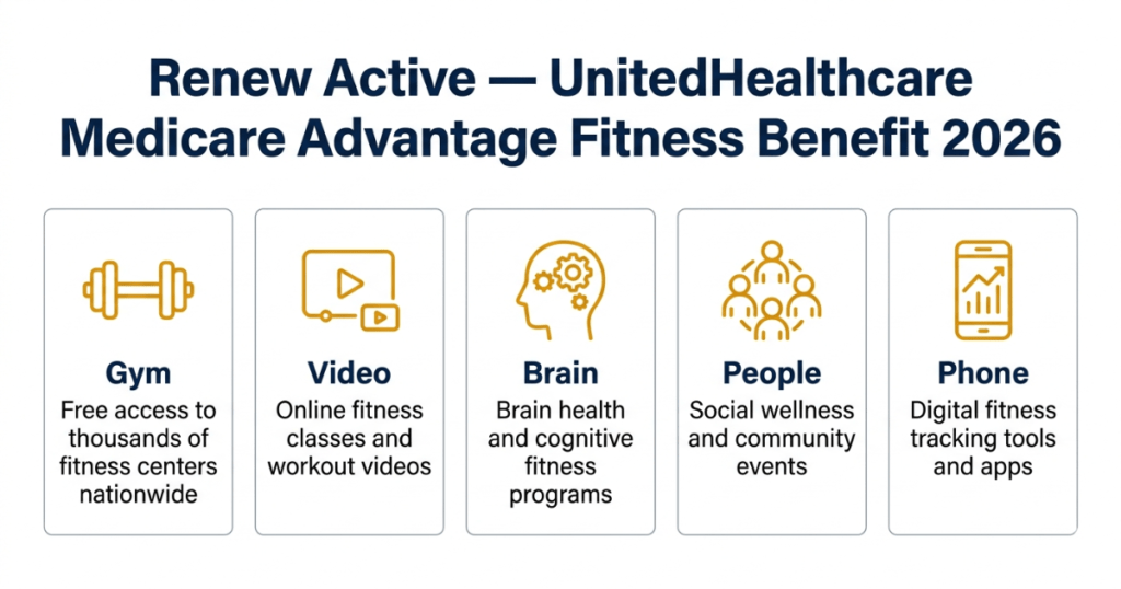 renew active unitedhealthcare medicare advantage fitness benefit 2026