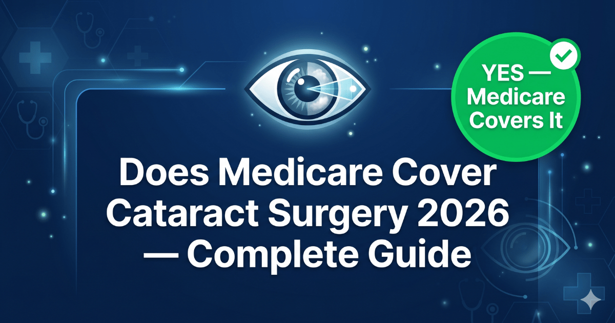 does medicare cover cataract surgery 2026 complete guide
